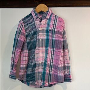 Vineyard Vines Kids Plaid Shirt- Like New Size 5